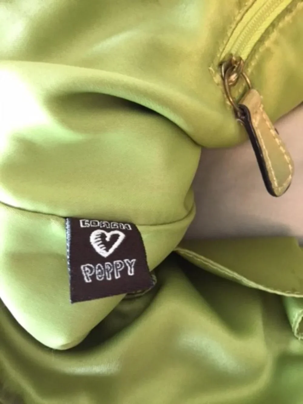 Coach Poppy Heritage Legacy, Multi-colored Striped Canvas Tote Bag w/Sequins - Picture 15 of 16